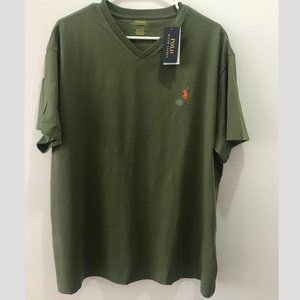 New Men's Polo Ralph Lauren V-Neck Shirt